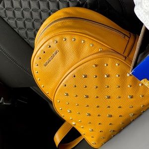 Michael Kors Backpack (Mustard Yellow)